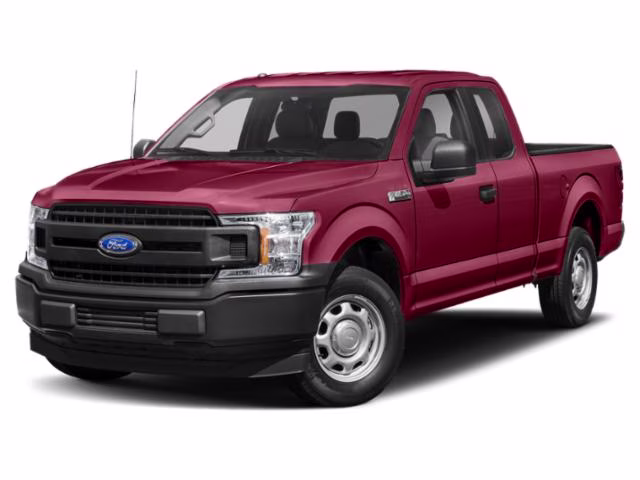 2019 Ruby Red Metallic Tinted Clearcoat Ford F-150 XLT 4X4 Truck