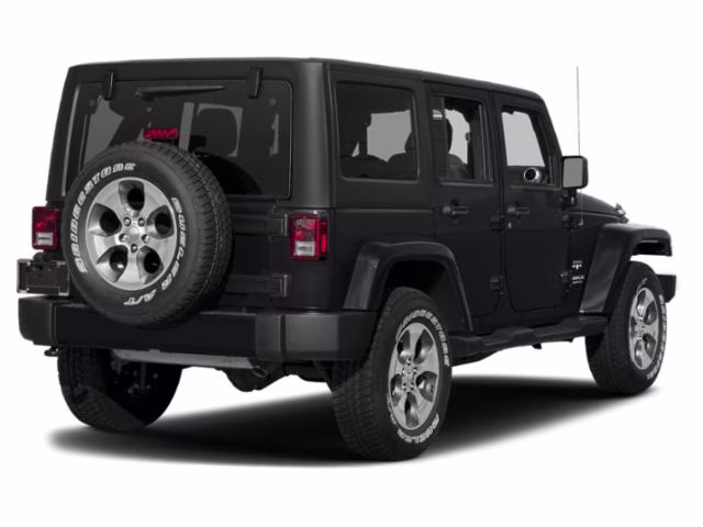 2018 Black Clearcoat Jeep Wrangler JK Unlimited Sahara 4X4 SUV