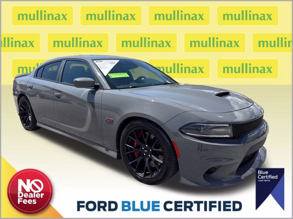 2018 Destroyer Gray Clearcoat Dodge Charger R/T Scat Pack RWD Sedan