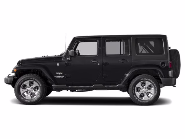 2018 Black Clearcoat Jeep Wrangler JK Unlimited Sahara 4X4 SUV