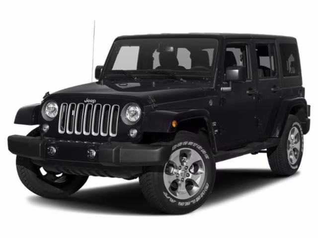 2018 Black Clearcoat Jeep Wrangler JK Unlimited Sahara 4X4 SUV