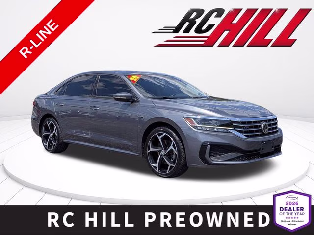 2020 Platinum Gray Metallic Volkswagen Passat 2.0T R-Line FWD Sedan