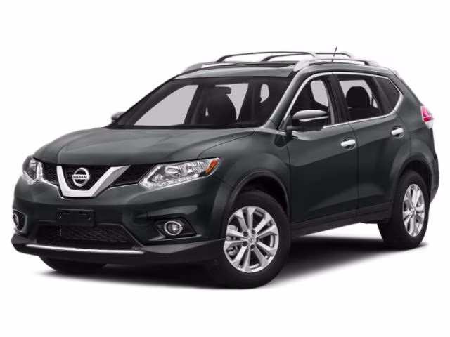 2015 Gun Metallic Nissan Rogue SV FWD SUV