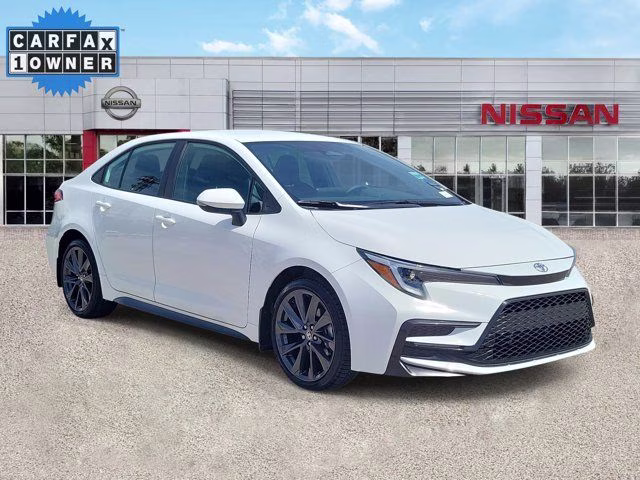 2025 Pearl Toyota Corolla SE FWD Sedan
