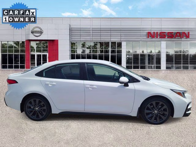 2025 Pearl Toyota Corolla SE FWD Sedan