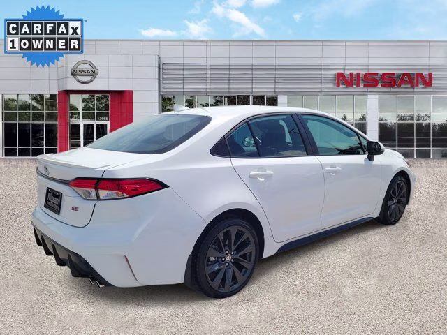 2025 Pearl Toyota Corolla SE FWD Sedan