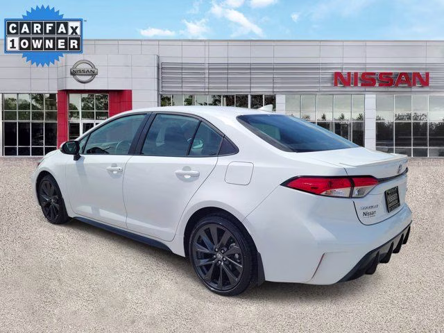 2025 Pearl Toyota Corolla SE FWD Sedan