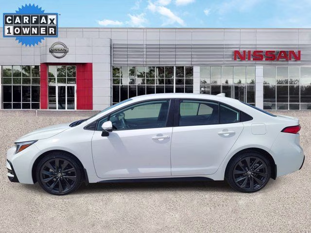 2025 Pearl Toyota Corolla SE FWD Sedan