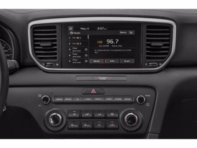2021 Pacific Blue Kia Sportage LX AWD SUV