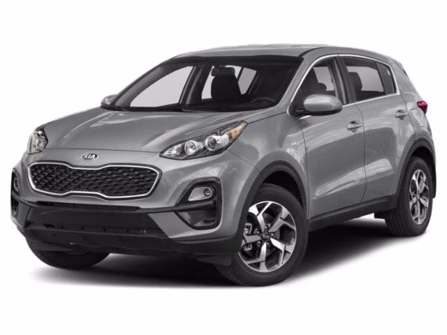 2021 Pacific Blue Kia Sportage LX AWD SUV