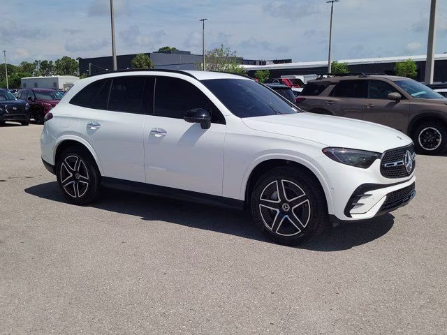 2025 White Mercedes-Benz GLC GLC 300 AWD SUV