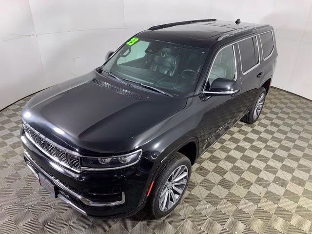 2023 Diamond Black Crystal Pearlcoat Jeep Grand Wagoneer Series II 4X4 SUV