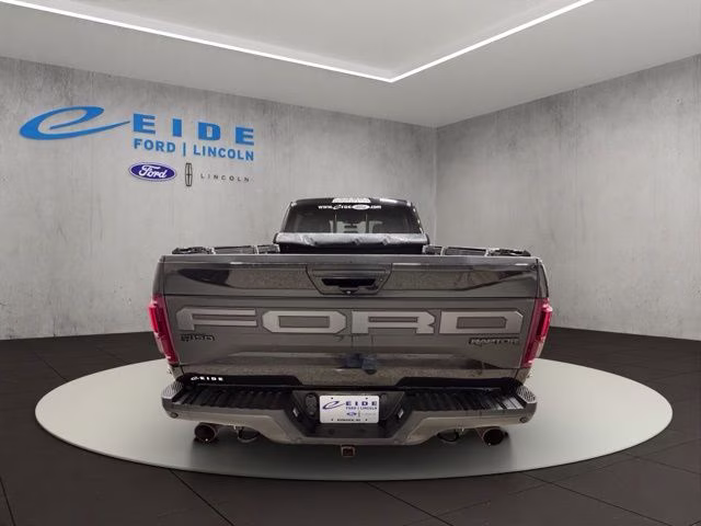 2019 Agate Black Metallic Ford F-150 Raptor 4X4 Truck