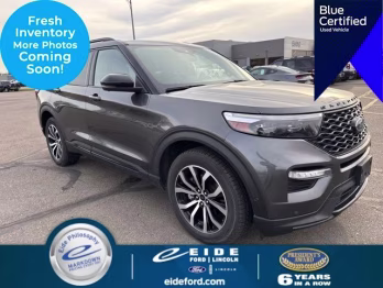 2020 Magnetic Metallic Ford Explorer ST 4X4 SUV