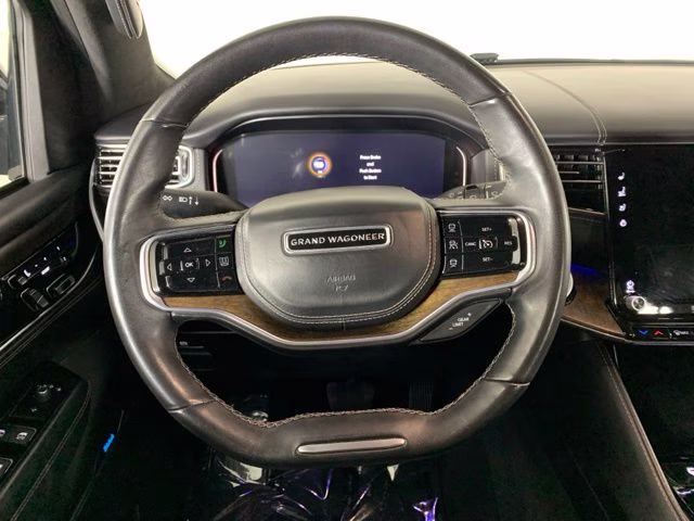 2023 Diamond Black Crystal Pearlcoat Jeep Grand Wagoneer Series II 4X4 SUV
