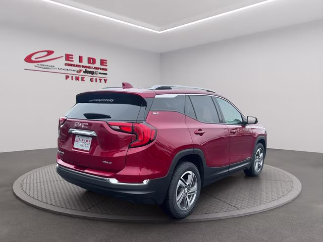 2021 Red Quartz Tintcoat GMC Terrain SLT AWD SUV