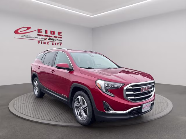 2021 Red Quartz Tintcoat GMC Terrain SLT AWD SUV