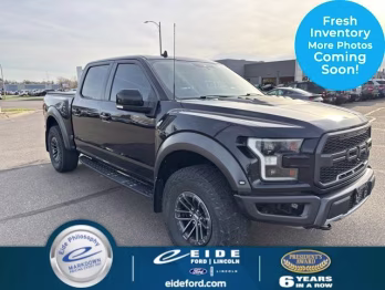 2019 Agate Black Metallic Ford F-150 Raptor 4X4 Truck