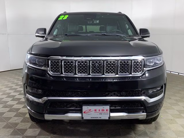 2023 Diamond Black Crystal Pearlcoat Jeep Grand Wagoneer Series II 4X4 SUV