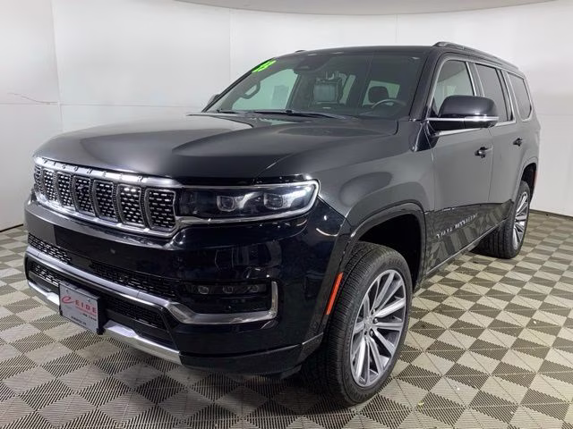 2023 Diamond Black Crystal Pearlcoat Jeep Grand Wagoneer Series II 4X4 SUV