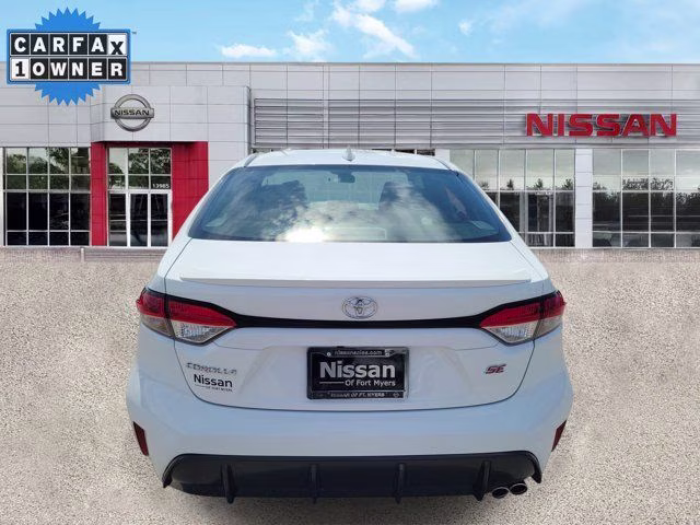 2025 Pearl Toyota Corolla SE FWD Sedan