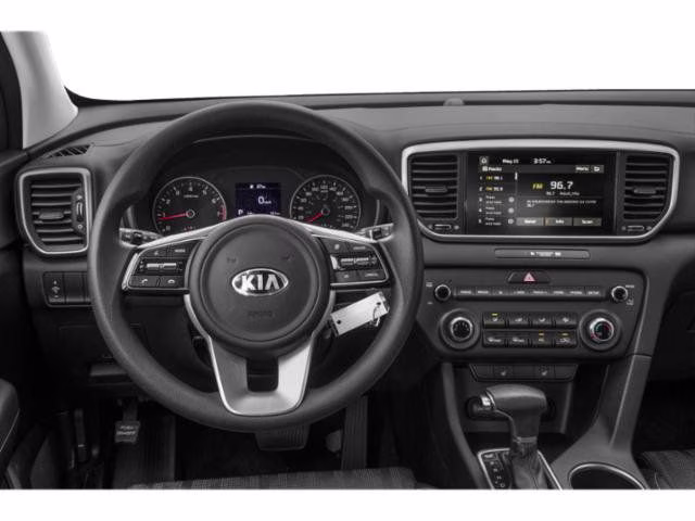 2021 Pacific Blue Kia Sportage LX AWD SUV