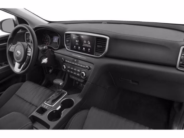 2021 Pacific Blue Kia Sportage LX AWD SUV