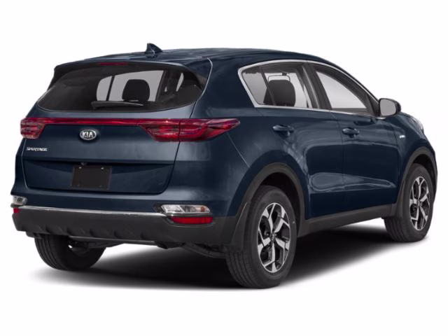 2021 Pacific Blue Kia Sportage LX AWD SUV
