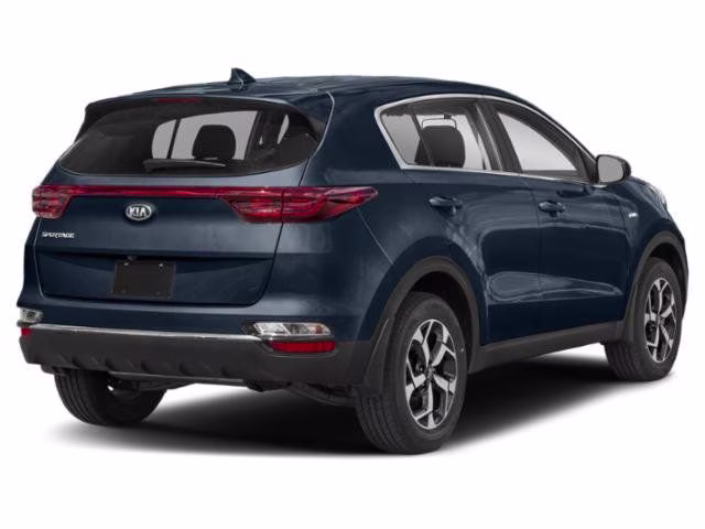2021 Pacific Blue Kia Sportage LX AWD SUV