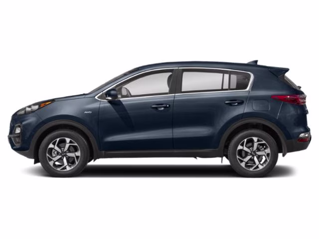 2021 Pacific Blue Kia Sportage LX AWD SUV