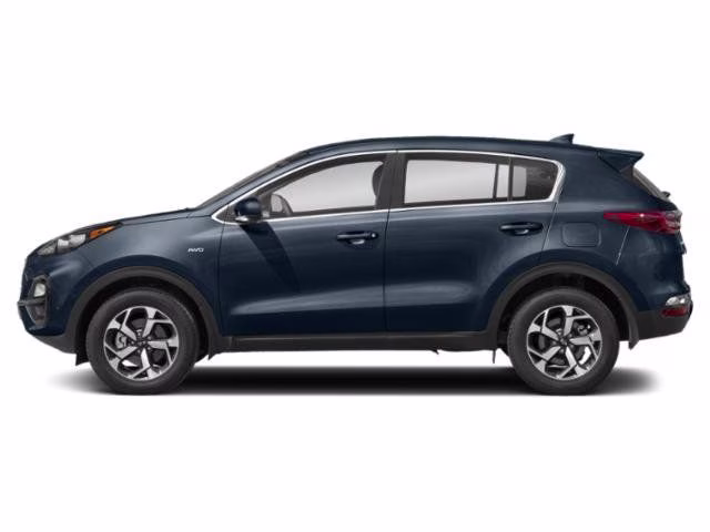 2021 Pacific Blue Kia Sportage LX AWD SUV