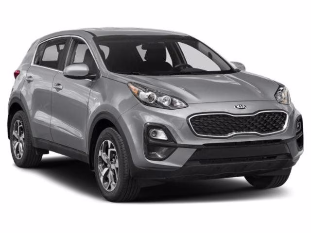 2021 Pacific Blue Kia Sportage LX AWD SUV