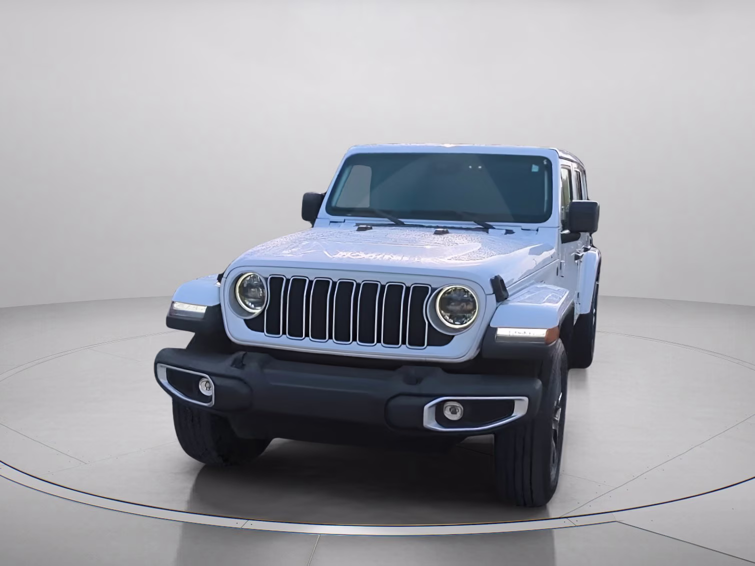 2025 Bright White Clearcoat Jeep Wrangler Sahara 4X4 Convertible