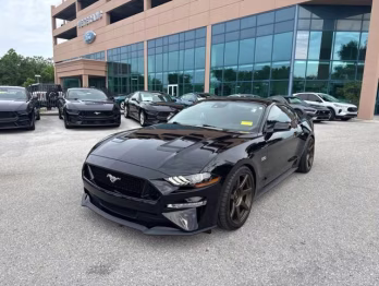 2022 Shadow Black Ford Mustang GT Premium RWD Coupe
