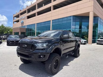 2022 Shadow Black Ford Ranger XLT Crew Cab Pickup 4X4 Truck