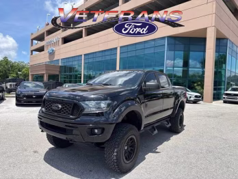 2022 Shadow Black Ford Ranger XLT Crew Cab Pickup 4X4 Truck