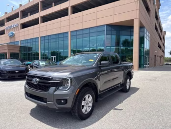 2025 Carbonized Gray Metallic Ford Ranger XL Crew Cab Pickup 4X4 Truck