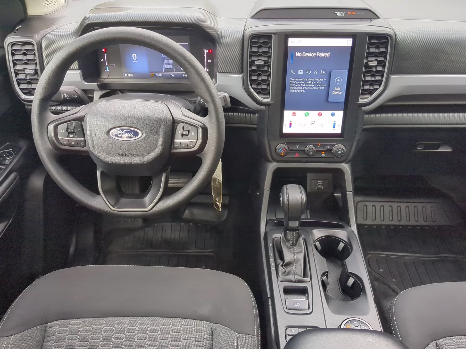 2025 Carbonized Gray Metallic Ford Ranger XL Crew Cab Pickup 4X4 Truck