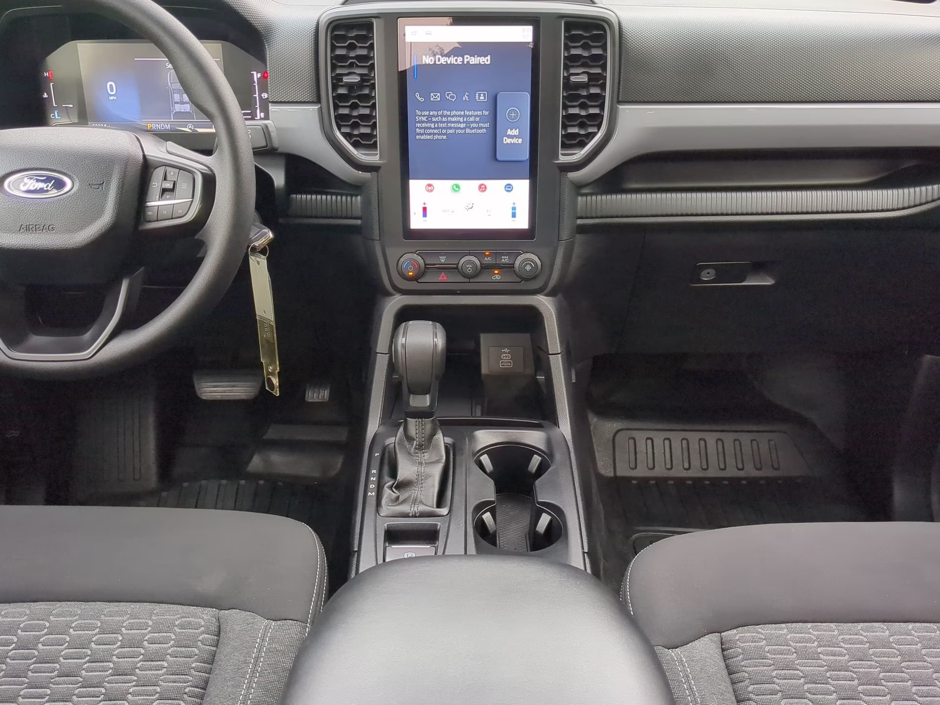 2025 Carbonized Gray Metallic Ford Ranger XL Crew Cab Pickup 4X4 Truck