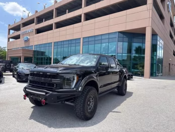 2023 Black Metallic Ford F-150 Raptor Crew Cab Pickup 4X4 Truck