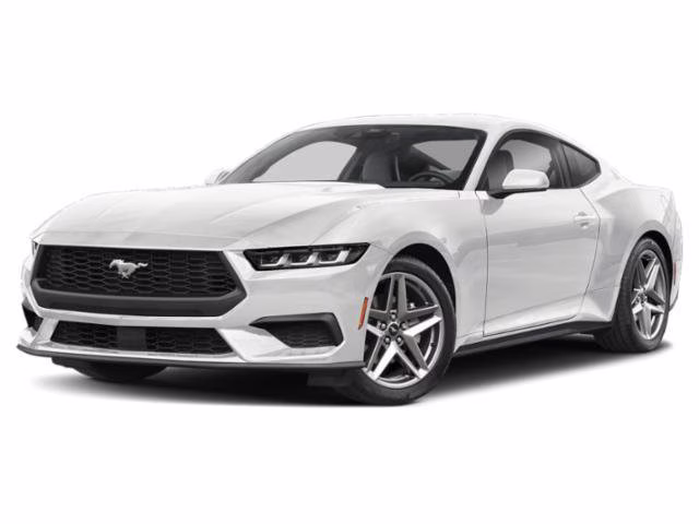2024 Oxford White Ford Mustang EcoBoost RWD Coupe