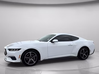 2024 Oxford White Ford Mustang EcoBoost RWD Coupe