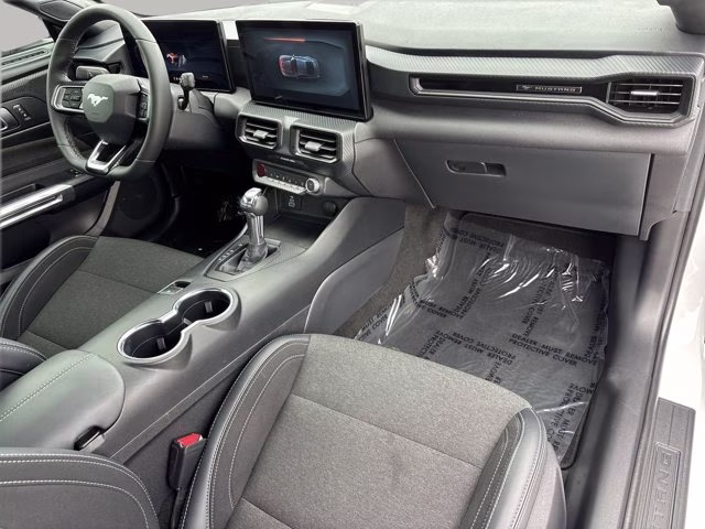 2024 Oxford White Ford Mustang EcoBoost RWD Coupe