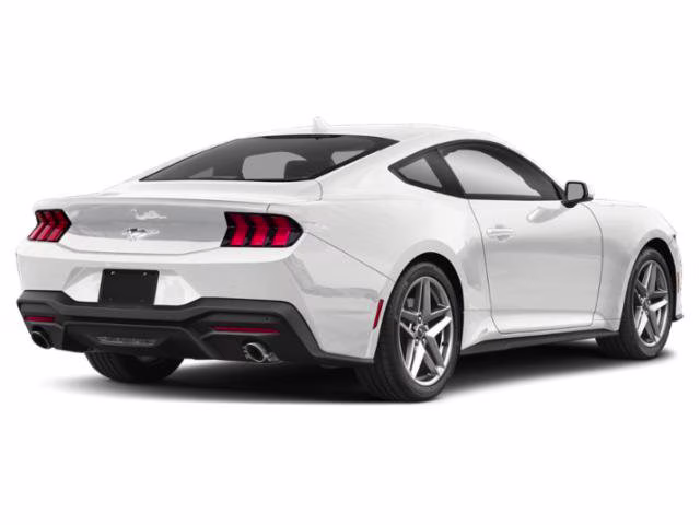 2024 Oxford White Ford Mustang EcoBoost RWD Coupe