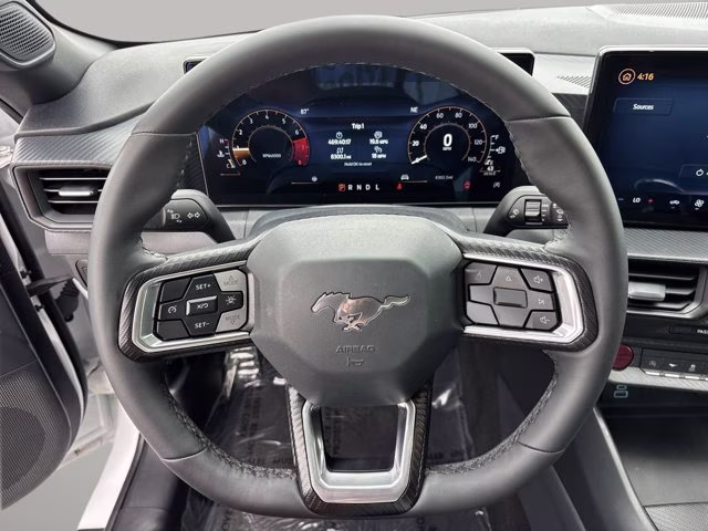2024 Oxford White Ford Mustang EcoBoost RWD Coupe