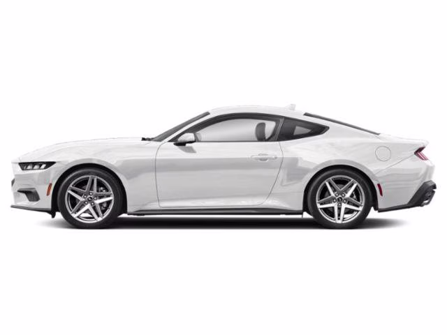2024 Oxford White Ford Mustang EcoBoost RWD Coupe
