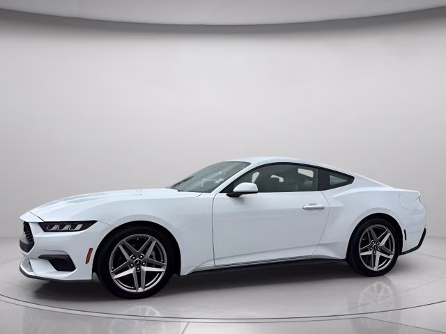 2024 Oxford White Ford Mustang EcoBoost RWD Coupe
