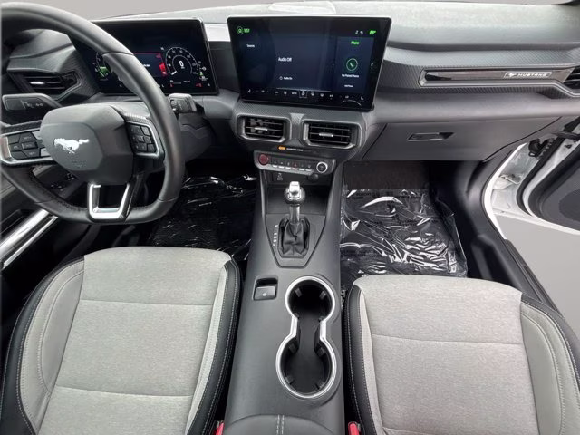 2024 Oxford White Ford Mustang EcoBoost RWD Coupe
