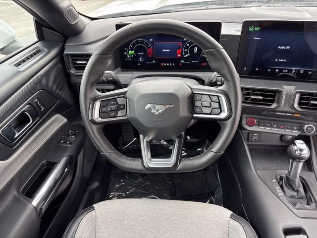 2024 Oxford White Ford Mustang EcoBoost RWD Coupe