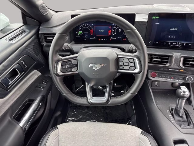 2024 Oxford White Ford Mustang EcoBoost RWD Coupe